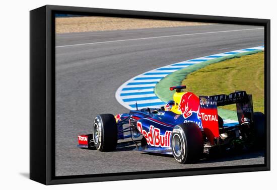 Team Red Bull F1, Sebastian Vettel, 2012-viledevil-Framed Premier Image Canvas