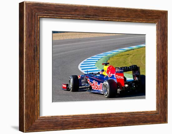 Team Red Bull F1, Sebastian Vettel, 2012-viledevil-Framed Photographic Print