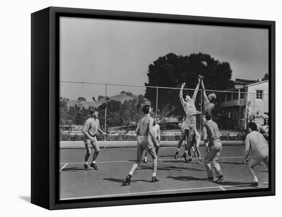 Team Spirit-null-Framed Stretched Canvas