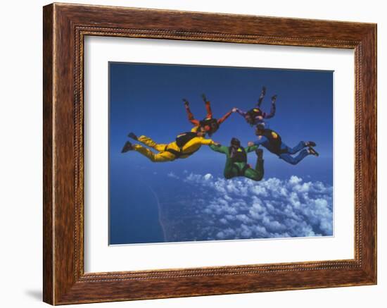 Teamwork-null-Framed Art Print