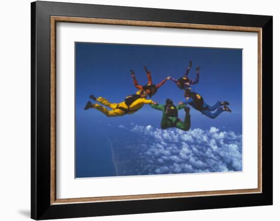 Teamwork-null-Framed Art Print