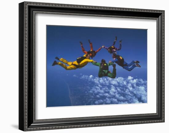 Teamwork-null-Framed Art Print