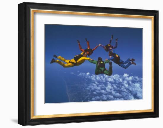 Teamwork-null-Framed Art Print