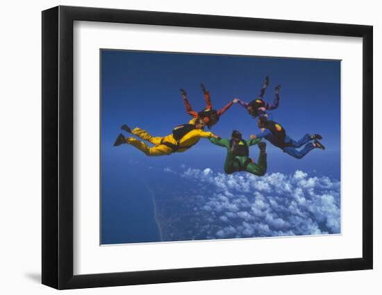 Teamwork-null-Framed Art Print