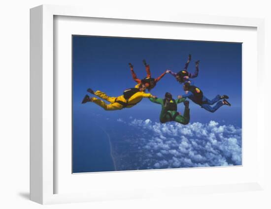 Teamwork-null-Framed Art Print