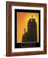 Teamwork-null-Framed Art Print
