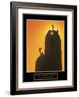 Teamwork-null-Framed Art Print