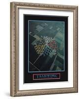 Teamwork-null-Framed Art Print