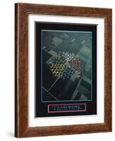 Teamwork-null-Framed Art Print