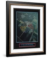 Teamwork-null-Framed Art Print