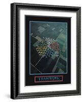 Teamwork-null-Framed Art Print