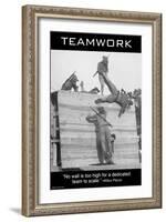 Teamwork-Wilbur Pierce-Framed Art Print