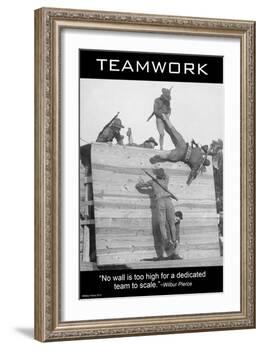 Teamwork-Wilbur Pierce-Framed Art Print