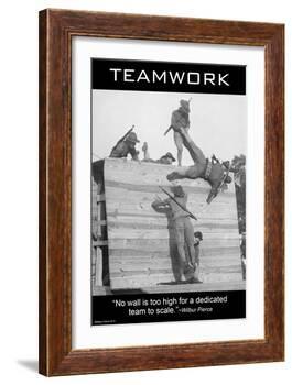 Teamwork-Wilbur Pierce-Framed Art Print
