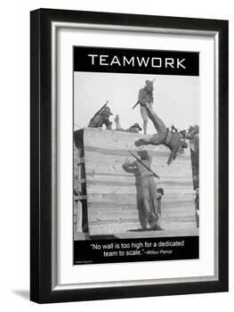 Teamwork-Wilbur Pierce-Framed Art Print