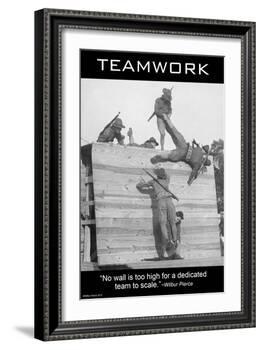 Teamwork-Wilbur Pierce-Framed Art Print