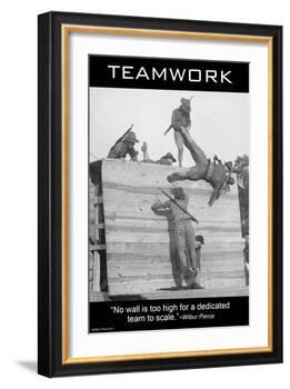 Teamwork-Wilbur Pierce-Framed Art Print