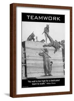Teamwork-Wilbur Pierce-Framed Art Print