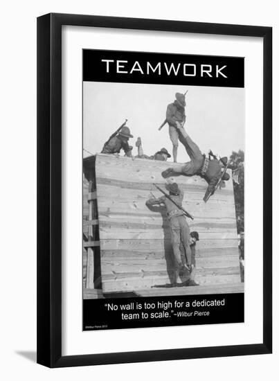 Teamwork-Wilbur Pierce-Framed Art Print