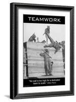Teamwork-Wilbur Pierce-Framed Art Print