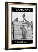 Teamwork-Wilbur Pierce-Framed Art Print