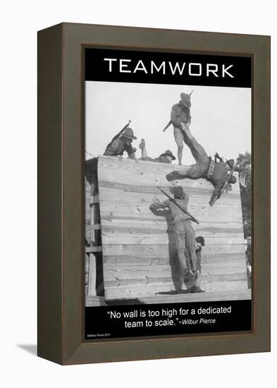 Teamwork-Wilbur Pierce-Framed Stretched Canvas