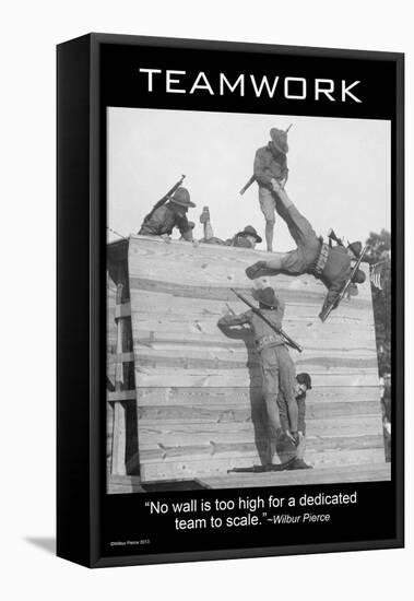 Teamwork-Wilbur Pierce-Framed Stretched Canvas