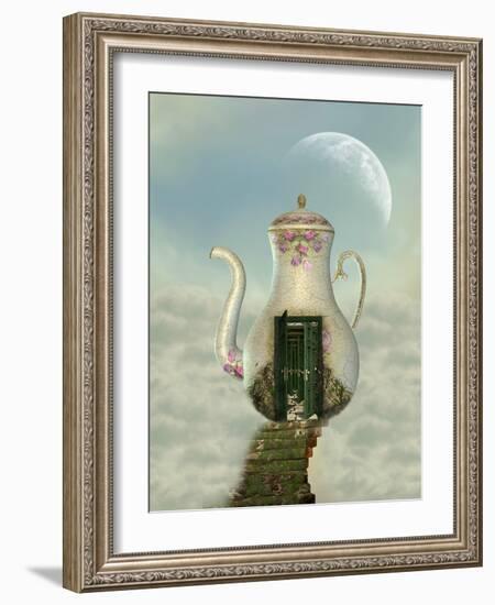 Teapot House-justdd-Framed Art Print