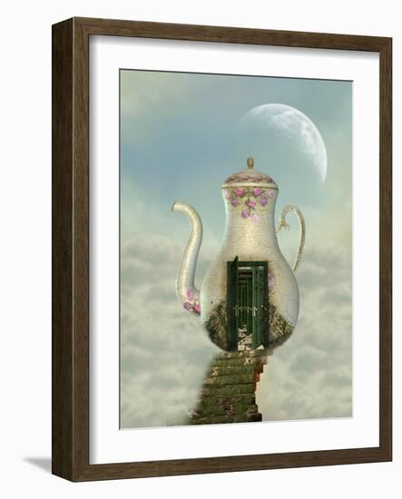 Teapot House-justdd-Framed Art Print