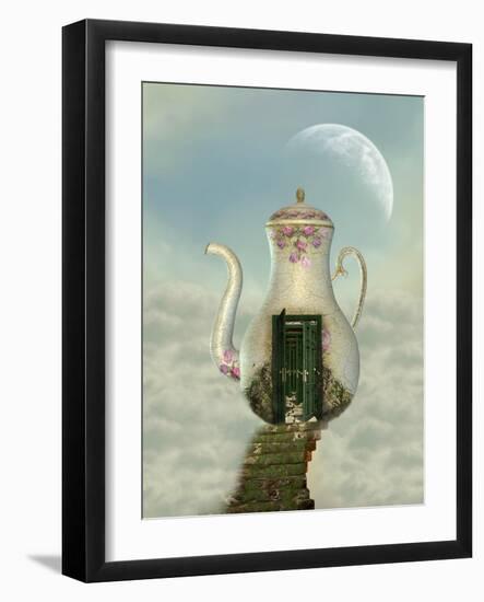 Teapot House-justdd-Framed Art Print