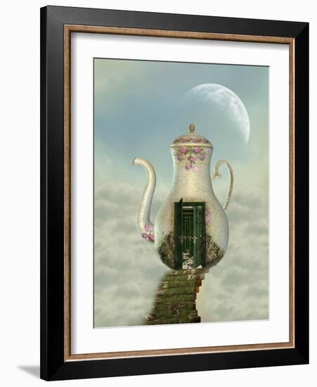 Teapot House-justdd-Framed Art Print