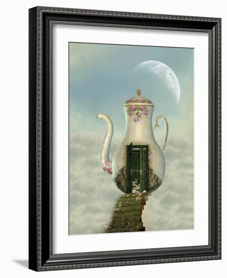 Teapot House-justdd-Framed Art Print