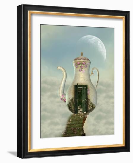 Teapot House-justdd-Framed Art Print