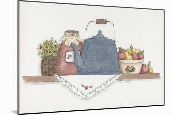 Teapot with Crock-Debbie McMaster-Mounted Giclee Print