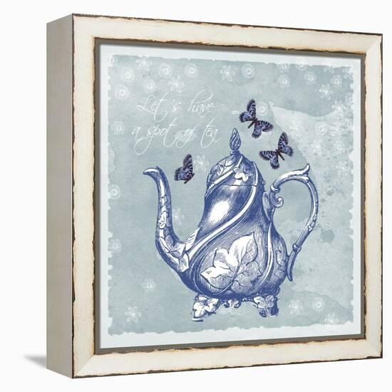 Teapot-Erin Clark-Framed Premier Image Canvas