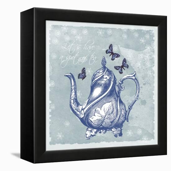 Teapot-Erin Clark-Framed Premier Image Canvas