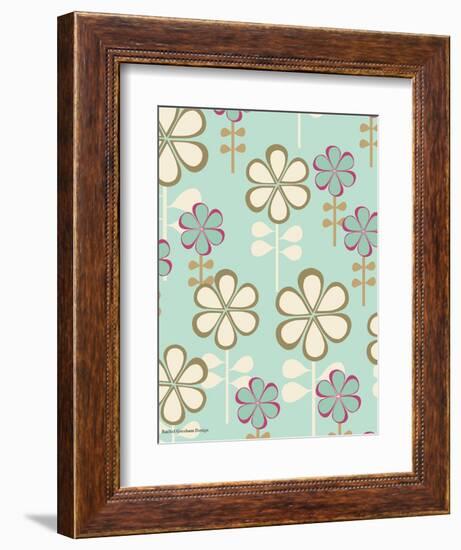 Teardrop Floral-Rachel Gresham-Framed Giclee Print