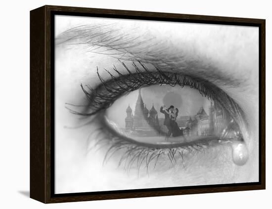 Tearful Encounter-Thomas Barbey-Framed Premier Image Canvas