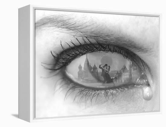 Tearful Encounter-Thomas Barbey-Framed Premier Image Canvas