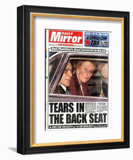 Tears in the Back Seat-null-Framed Photographic Print