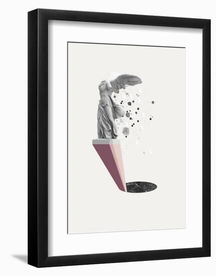 Tears of Nike-Design Fabrikken-Framed Art Print