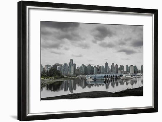 Teary Skies over Vancouver-Latitude 59 LLP-Framed Photographic Print