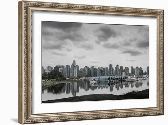 Teary Skies over Vancouver-Latitude 59 LLP-Framed Photographic Print