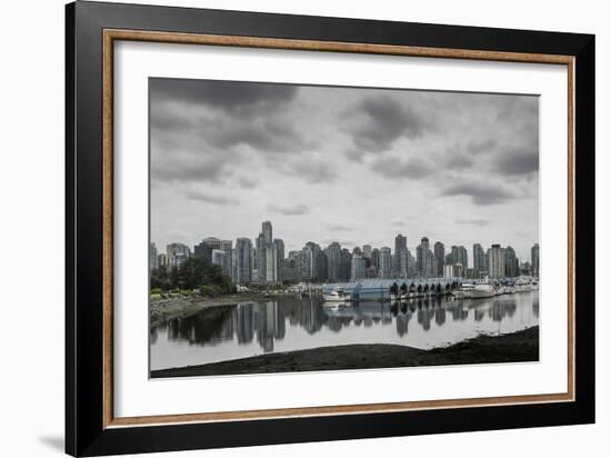 Teary Skies over Vancouver-Latitude 59 LLP-Framed Photographic Print