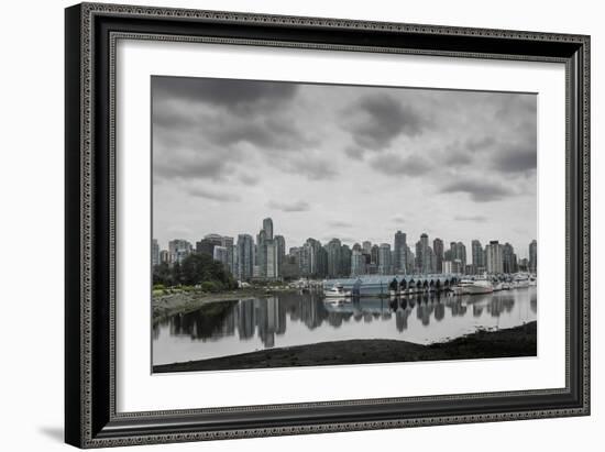Teary Skies over Vancouver-Latitude 59 LLP-Framed Photographic Print