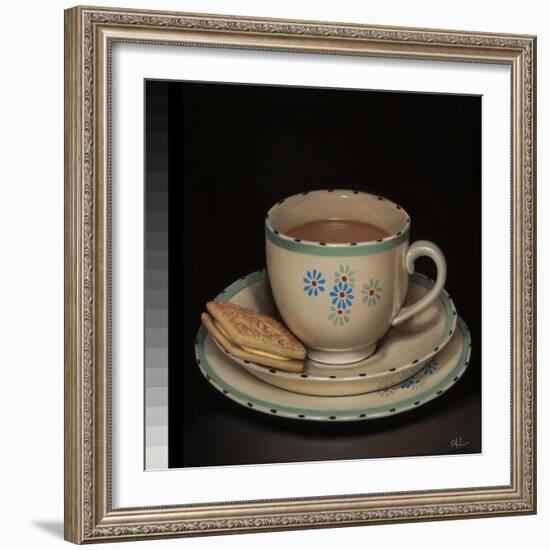 Teascape with Custard Cream-Catherine Abel-Framed Giclee Print