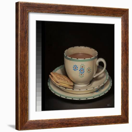 Teascape with Custard Cream-Catherine Abel-Framed Giclee Print