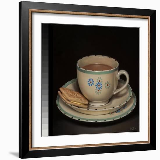 Teascape with Custard Cream-Catherine Abel-Framed Giclee Print