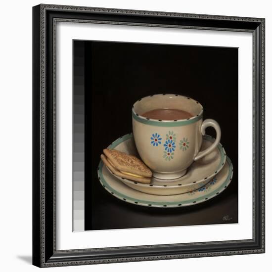 Teascape with Custard Cream-Catherine Abel-Framed Giclee Print