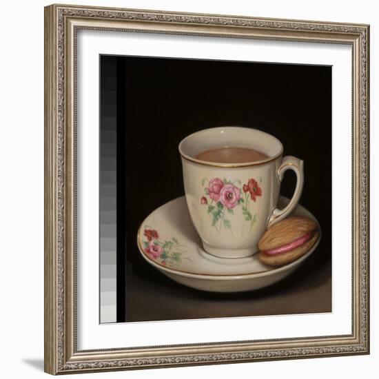 Teascape with Monte Carlo-Catherine Abel-Framed Giclee Print